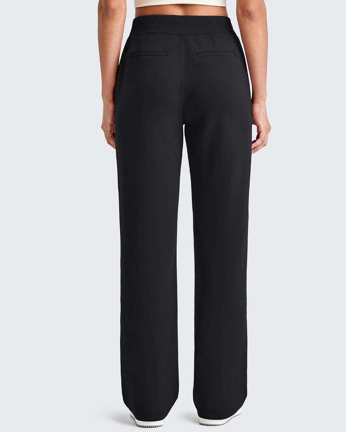 G4Free Smoofit Modal Soft Women Wide Leg Sweatpants Drawstring Casual Lounge Dress Pants with Pockets
