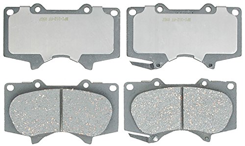 ACDelco Silver 14D976CH (19313861) Ceramic Front Disc Brake Pad Set