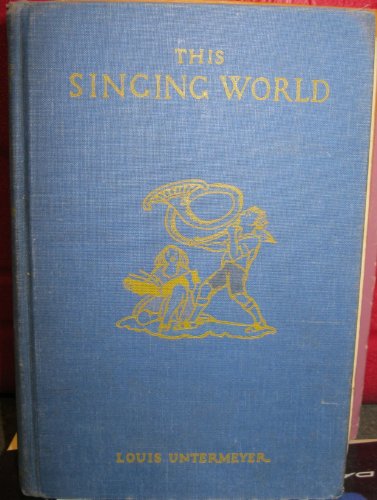 THIS SINGING WORLD Modern Poems for Young People B000K07TJA Book Cover