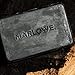 MARLOWE. No. 106 Charcoal Soap 7 oz, Body Bar Soap for Men, Cleansing, Purifying & Hydrating with Natural Extracts, Shea Butter, Olive Oil & Green Tea Extracts, Fresh Woodsy Scent