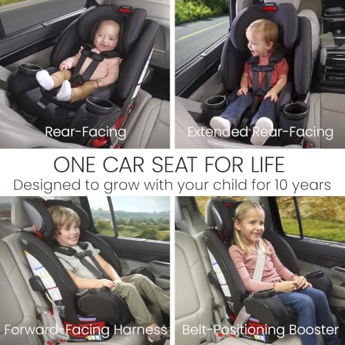 Image of Britax One4Life All-in-One Car Seat - Cool Flow Carbon