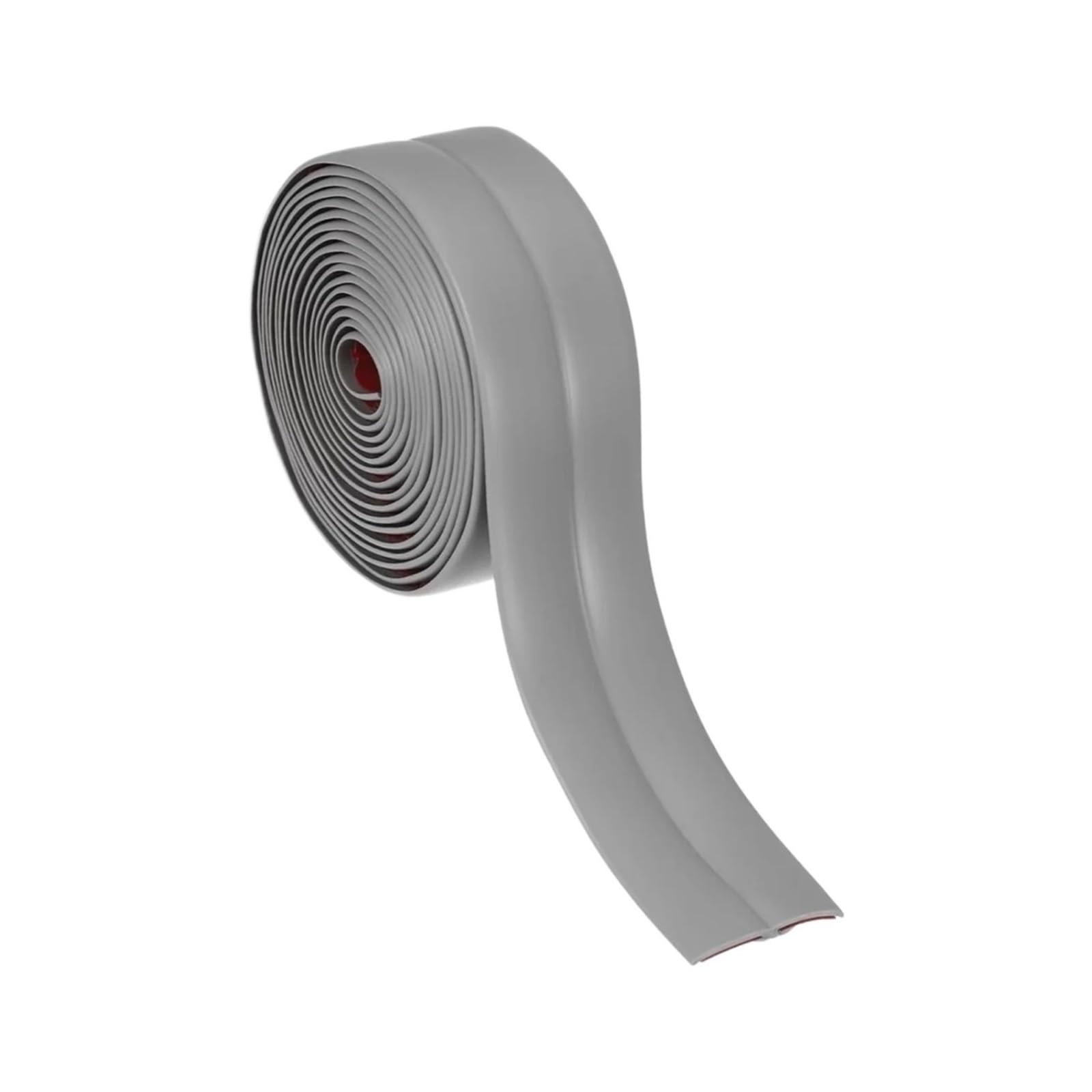 Flexible Laminate Beading 1pc Peel and Stick Wall Trim Molding Moulding, Inside & Outside Corner Protector for Edge(Grey-4cm,2m)