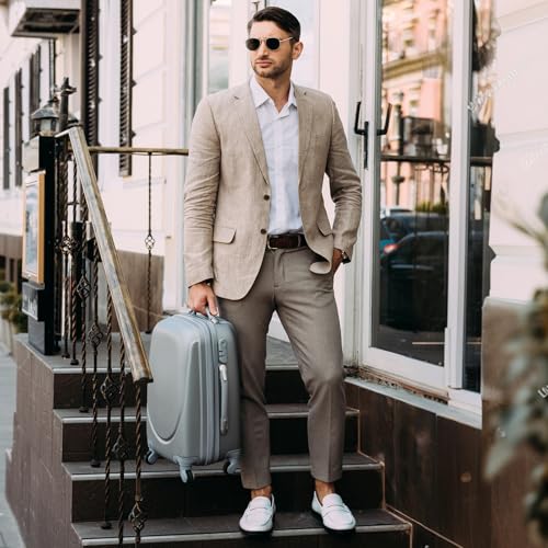 HEEZ Men's Loafers Slip On Dress Shoes Penny Loafers Leather Casual Driving Boat Shoes for Men2