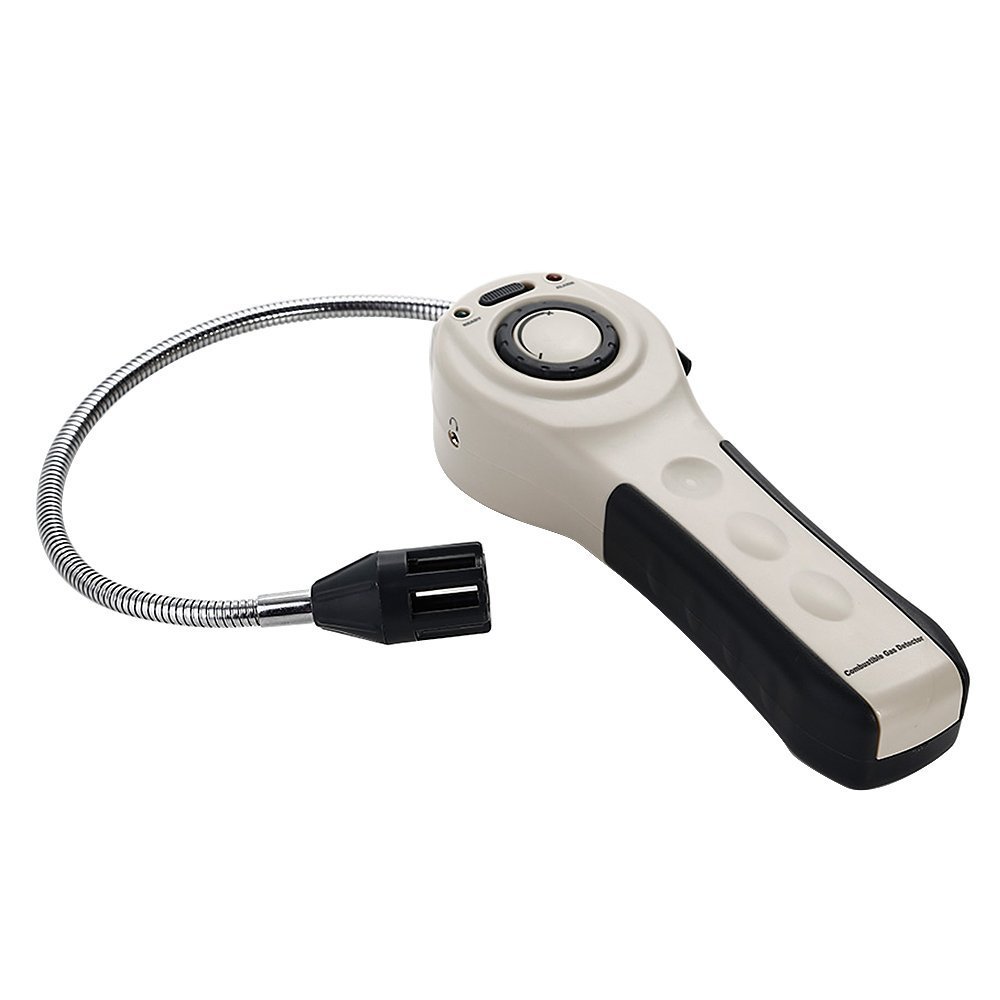 Brennbares Gasmelder Amgaze Portable Handy Haushalt Brennbares Gas-detektor Erdgas / Methan / Alkohol Leck Tester mit Alarm / Taschen / 3 Batterie