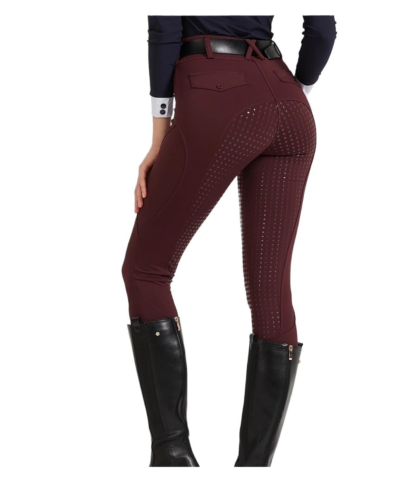Reithose aus Silikon, rutschfest, schnelltrocknend, eng anliegend, for Radsportprüfungen Für Reitsport