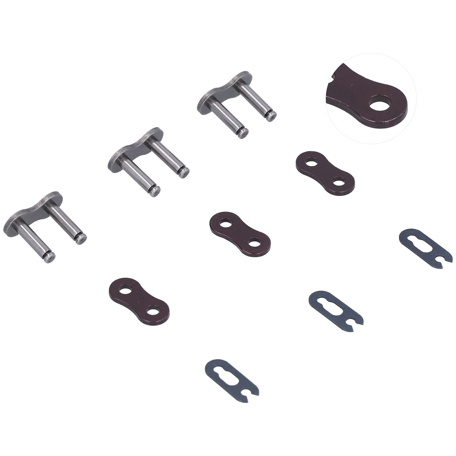 9pcs Clip de Conector de la Junta de Cadena para Bicicleta de Motocicleta ATV 530H - Rendimiento y Capacidad Mejorada