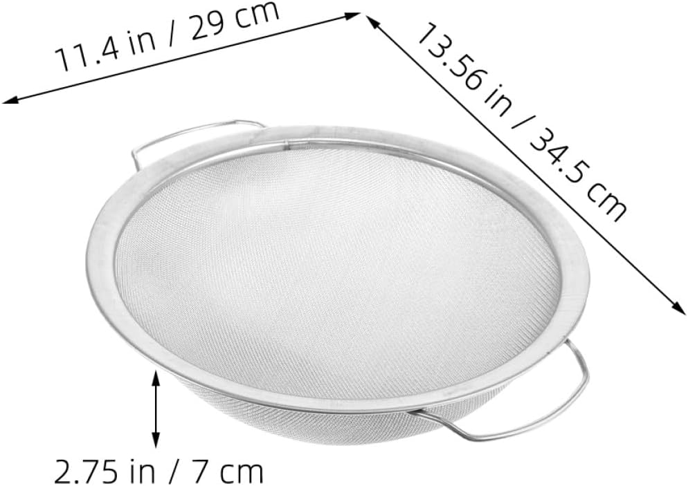 STAHAD Reusable Stainless Steel Paint Filter Strainer 2pcs Fine Mesh Screen Filter for Airless Spray Guns and Latex Paint Filtering Accessories