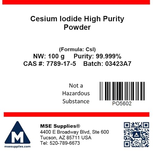 Miniatura 2 de Polvo de alta pureza de yoduro de cesio (CsI) 5N (99,999%)