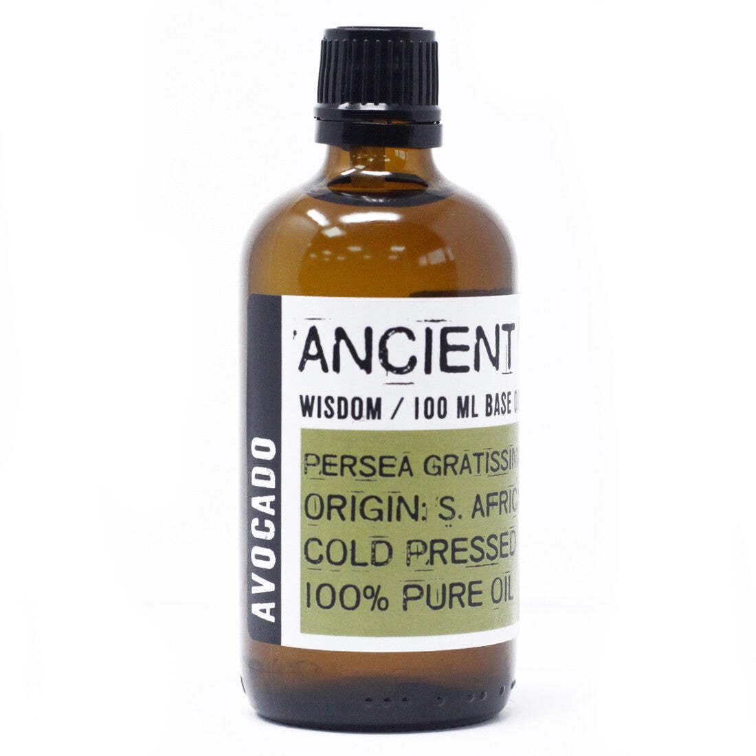 Ancient Wisdom 100 ml Avocado Base Oil, Natural, 100 ml (Pack of 1)