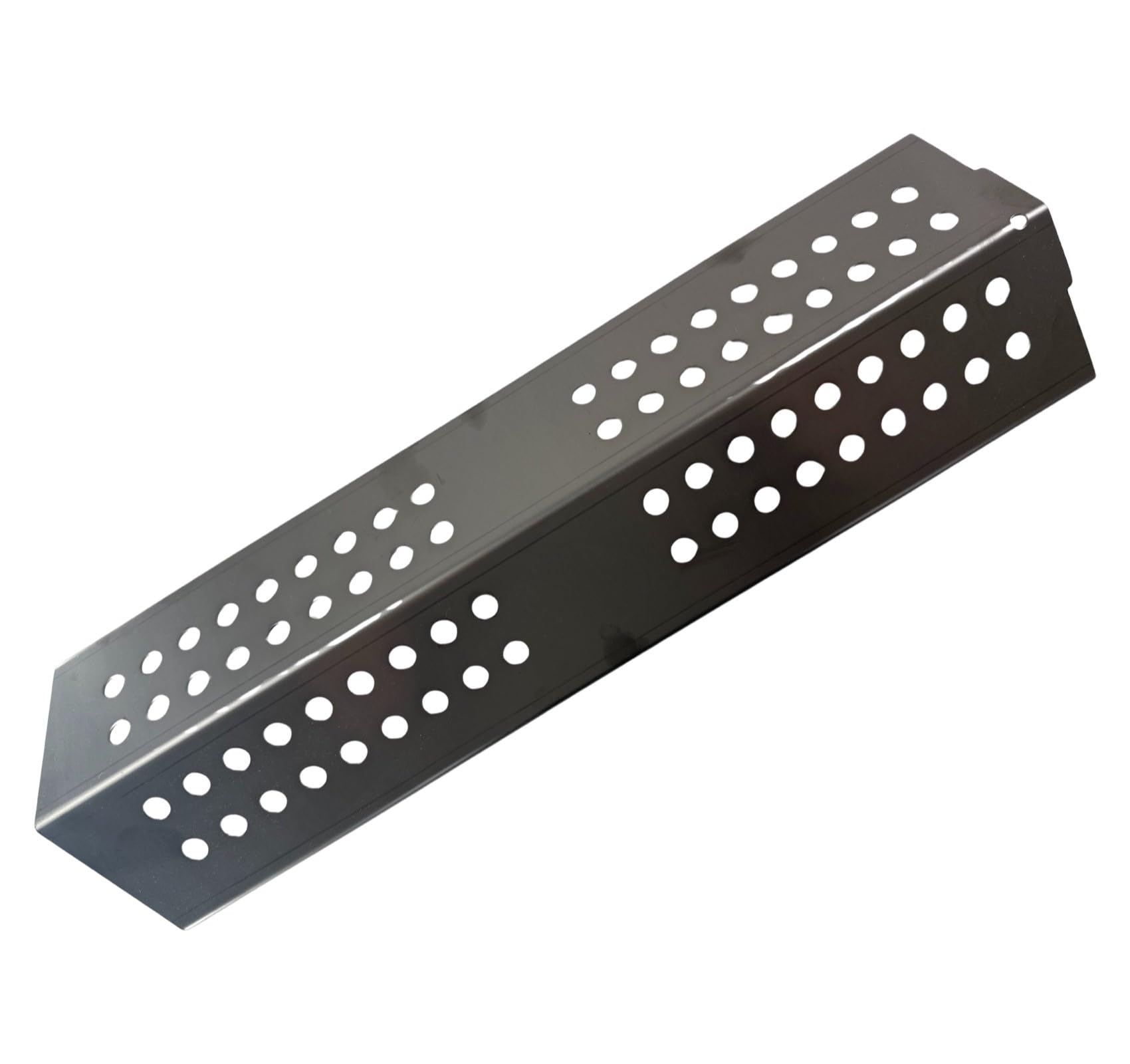 EWH Edelstahl Brennerabdeckung für Enders Boston Black Pro - (L x B) 38,5 x 11 x 4 cm - Qualität aus Deutschland ! 1 Stück Flammenabdeckung