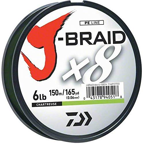 Image of Daiwa J-Braid 300M 8-Strand Woven Round Braid Line
