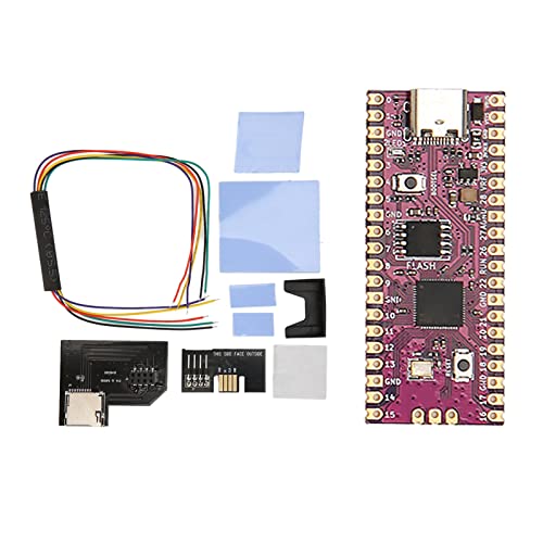 Scheda Microcontrollore per Pico RP2040 Modulo Flessibile Dual Core ARM Cortex M0+processore con Adattatore per di Memoria Micro SD2SP2 Pro