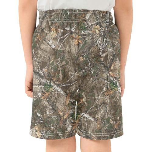 Fisyme Boys' Shorts Summer Beach Casual Sweat Athletic Shorts with Pockets3