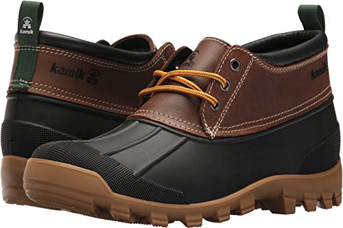 Kamik Men's Yukon 3 Duck Shoe (Dark Brown, 8 M US)