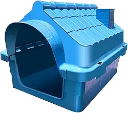 Genérico, Casa Casinha Cachorro Gato Pet N1 Plástico Preminum Azul