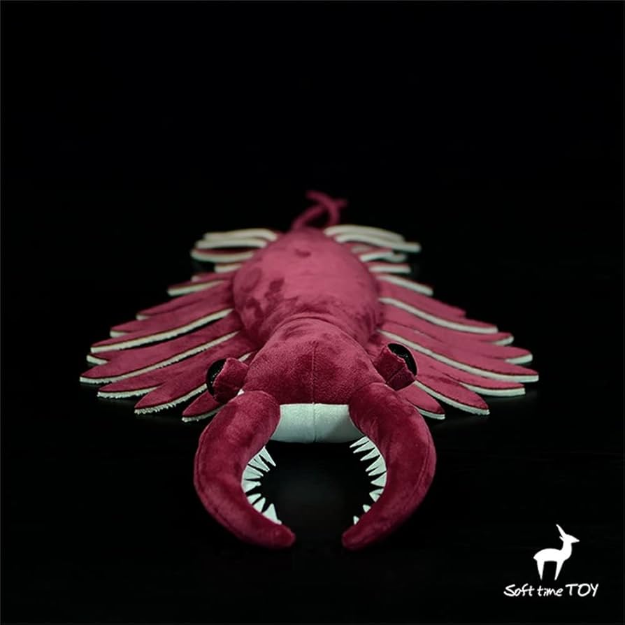 ♾️超稀少!! アノマロカリス＆ウミサソリのぬいぐるみ（2体）＆ちびっこ画伯作品 ♾️超稀少!! アノマロカリス＆ウミサソリのぬいぐるみ（2体