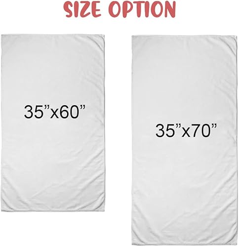 Miniatura 5 de Toalla de playa personalizada de Mr & Mrs para él y ella, viaje de luna de miel para novia, toalla de playa personalizada, regalo para parejas,