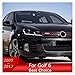 Car Lights Compatible With Golf 6 2009-2012 R20 Golf6 MK6 LED Auto Headlights Assembly Upgrade 7.5 Design LHD RHD Version Tools Accessories(Black One Set,For Left Hand Drive)