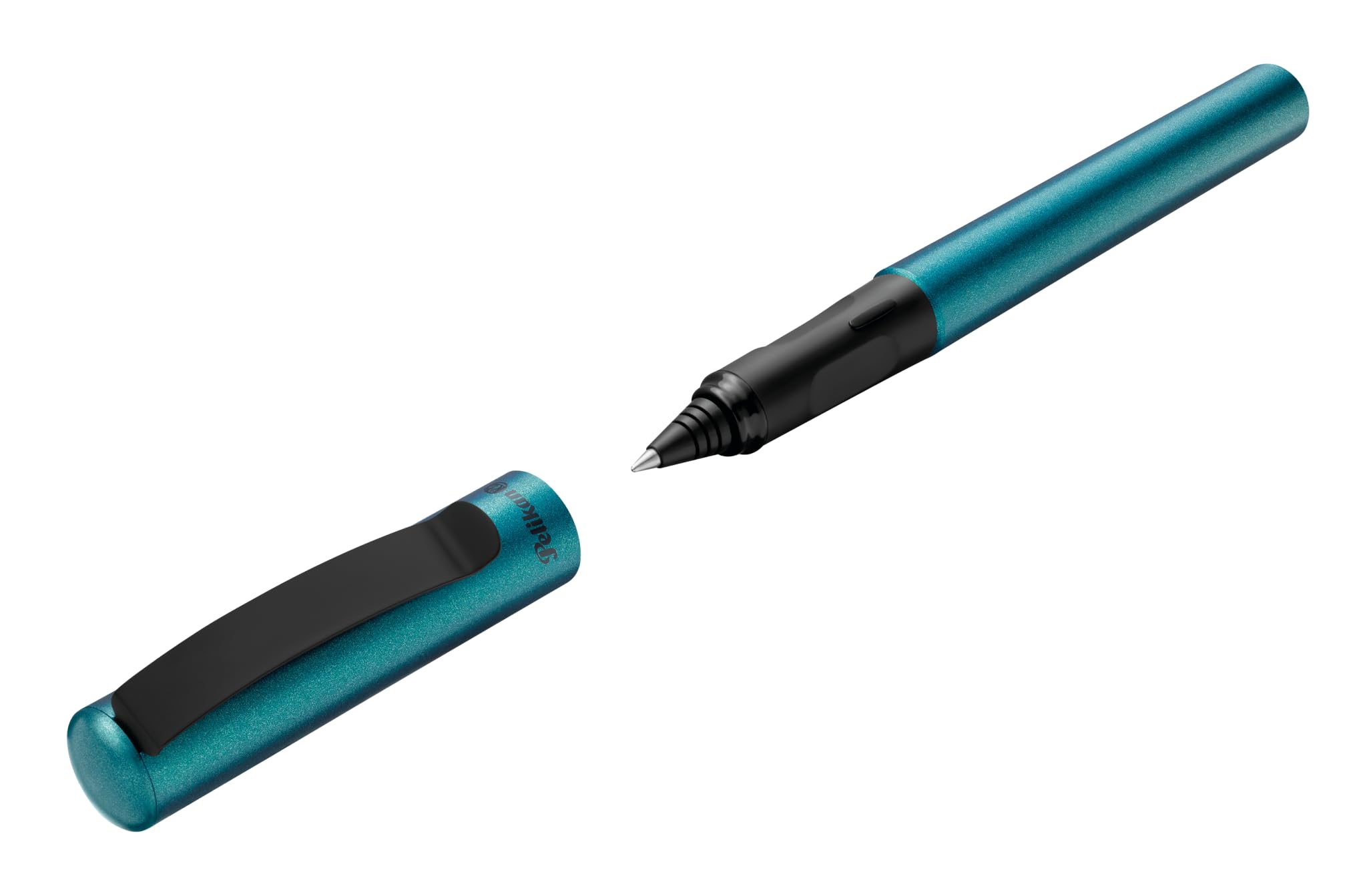 Pelikan Pina Colada Rollerball Pen with Standard Ink Cartridge Refillable Petrol