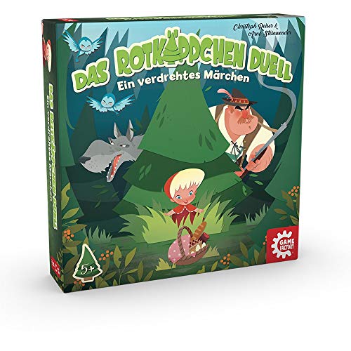 American Game Factory gamefactory 646191 Il duello Cappuccetto Rosso (con Trattamento), di Ricerca e Merk Gioco
