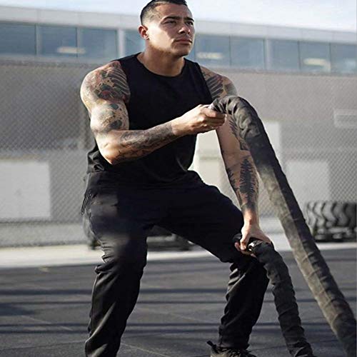 Calça de moletom masculina de secagem rápida da BUXKR, calça de corrida para treinamento em academia