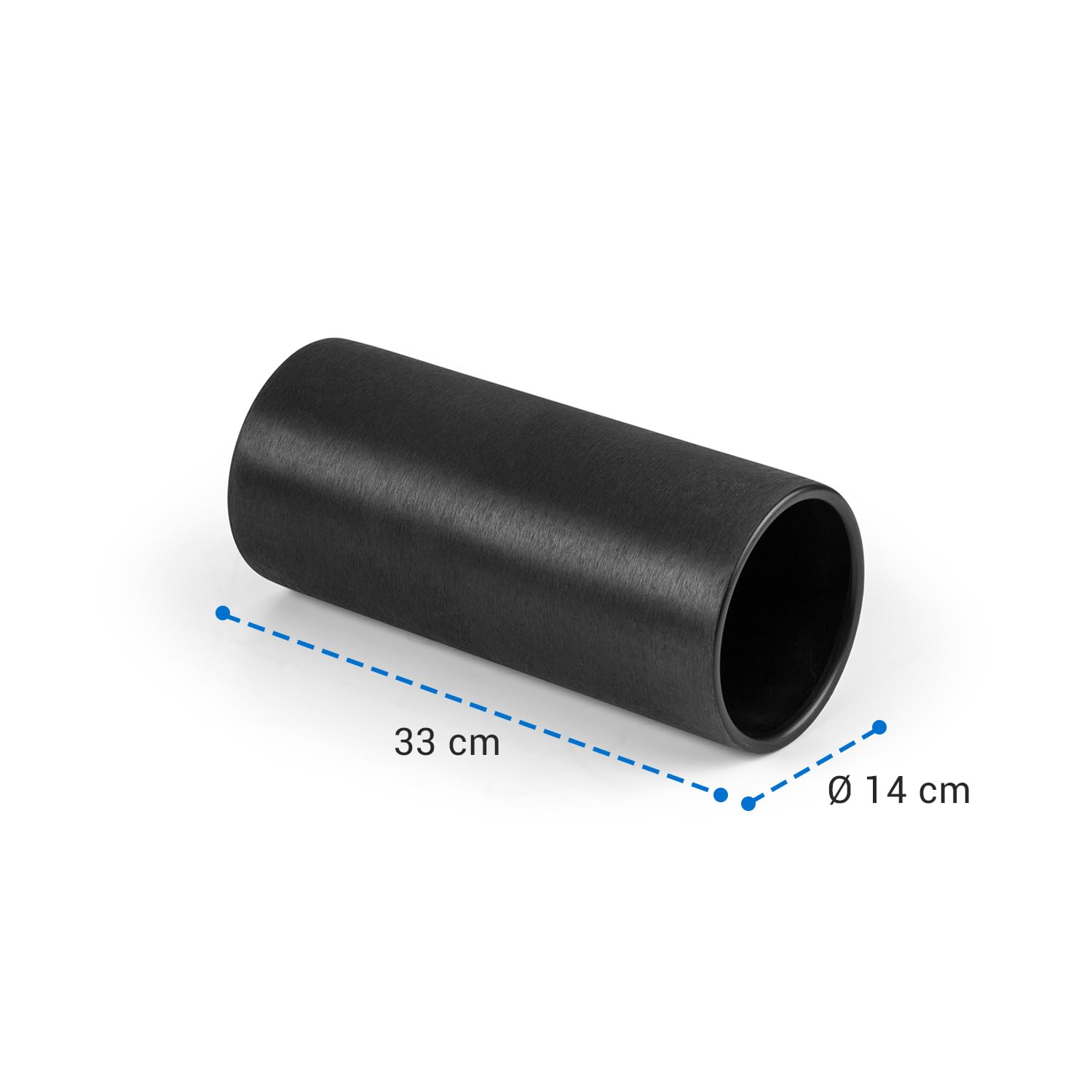 Rullo in Plastica per Balance Board, Indoorboard, Accessorio/Ricambio, Materiale: Plastica, Nero