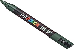Green Posca Marker: Vibrant and Versatile for Artistic Expression