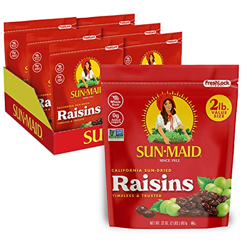 Buy SunMaid Natural California Sun Dried Raisins Snack 13 Ounce Can