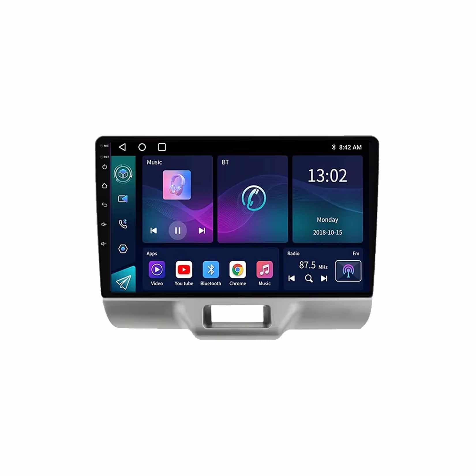 Wyświetlacz Carplay dla Suzuki Every 2016-2021 Z Kamerą Cofania, Mirror Link, Sterowaniem Głosowym I Radiem Fm, 8 Rdzeń 8G+256G