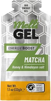 Amazon.com : MELLIGEL Energy Gel with Matcha, Running Gels, Gluten