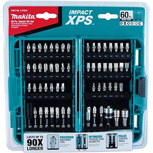 Makita E-01644 Impact XPS 60 Piece Impact Bit Set
