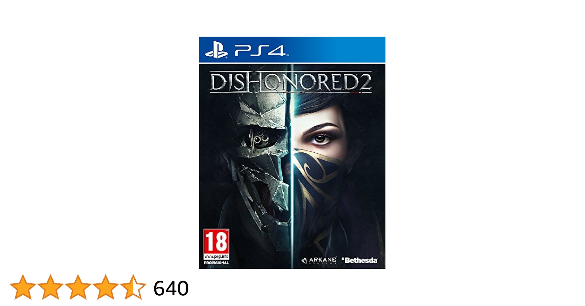 PlayStation4 - ディスオナード 2 PS4 Amazon.com: Dishonored 2 - PlayStation 4 (Imported Version