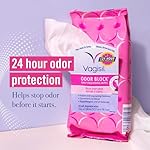 Vagisil Odor Block Daily Freshening Wipes for Feminine Hygiene in Resealable Pouch, Gynecologist Tested & Hypoallergenic, 20 Wipes (Pack of 3) - Image 2