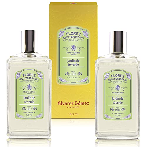 Alvarez Gomez, Set de 2 frascos 150 ml, fragancias mediterraneas jardin de te ve