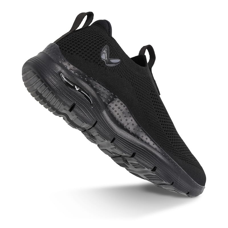Image of WALKAROO Sports Shoes for Men's|Perfect for Walking,Gym Training and Casual Outfit|Cushioned Insole with EVA Outsole |Breathable Mesh Upper|WS9571