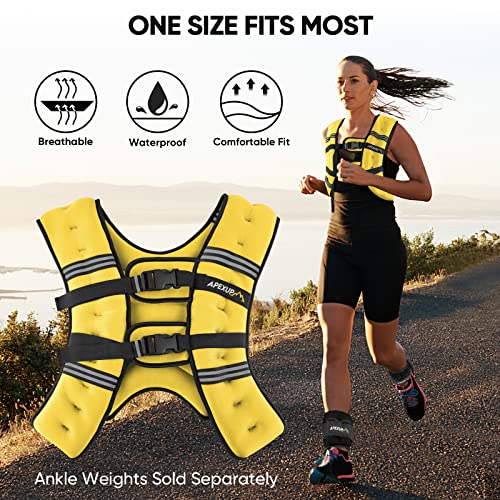 Image of APEXUP Weighted Vest Men Women, Weight Vest for Women Workout Equipment for Strength Training Running