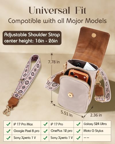 Image of Miss Adola Small Crossbody Bags for Women with Guitar Strap