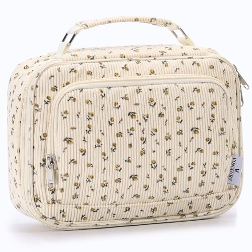 Image of VX VONXURY Large Pencil Case, 54-Slot Colored Pen Pouch 2 Removable Sleeves