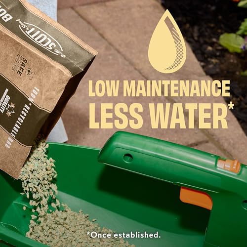 Image of O.M. Scott and Sons Buffalograss Seed, Naturally Drought Tolerant Native Grass Seeds for Lawns, Covers up to 350 sq. ft., 0.7 lb. (Pack of 6)