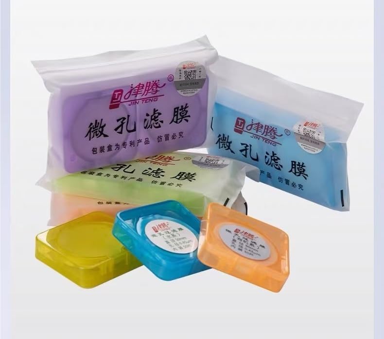 Microporous Membrane Filter PTFE Diameter 47mm 50mm 60mm Hydrophilic PTFE Micro Filter Membranes Pore Size 0.2um 0.45um 50/PK(60 mm 0.45 um)