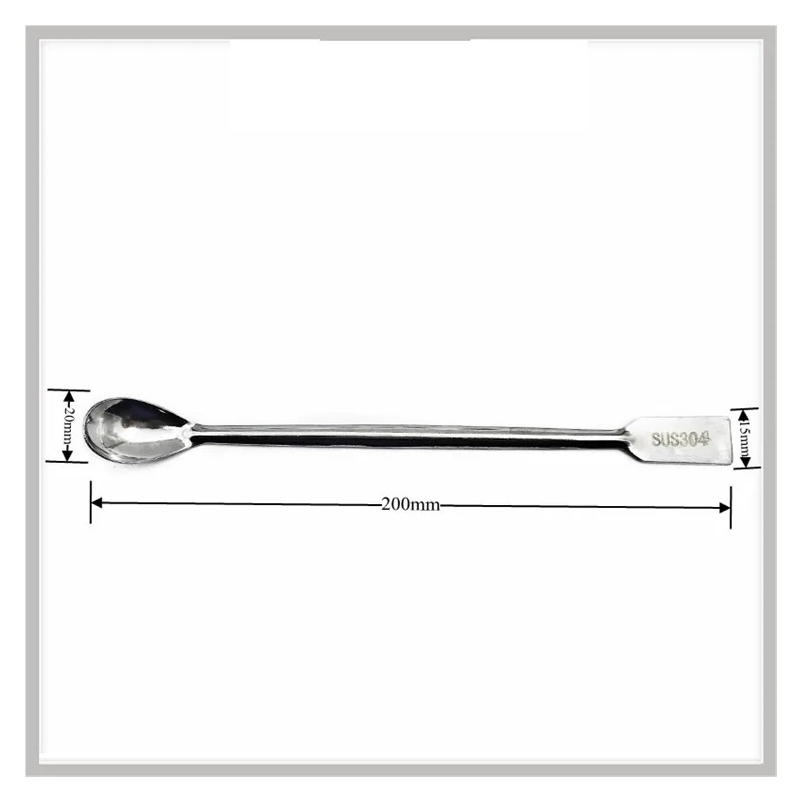 Cuchara Muestreo Laboratorio Espátula de cuchara laboratorio | Espátula Pesar Cuchara Laboratorio Química Médica 10PCS