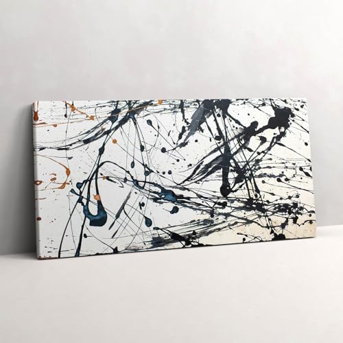 Image imprimée sur toile 140x70cm art abstrait pour une chambre épurée