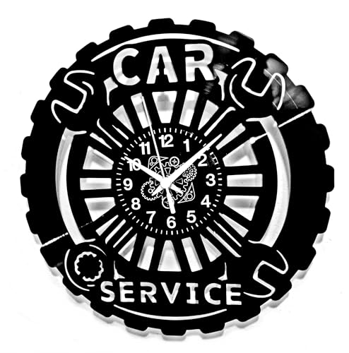 Instant Karma Clocks | Horloge Murale | Car Service | Garage | Mécanique De Réparation Automobile