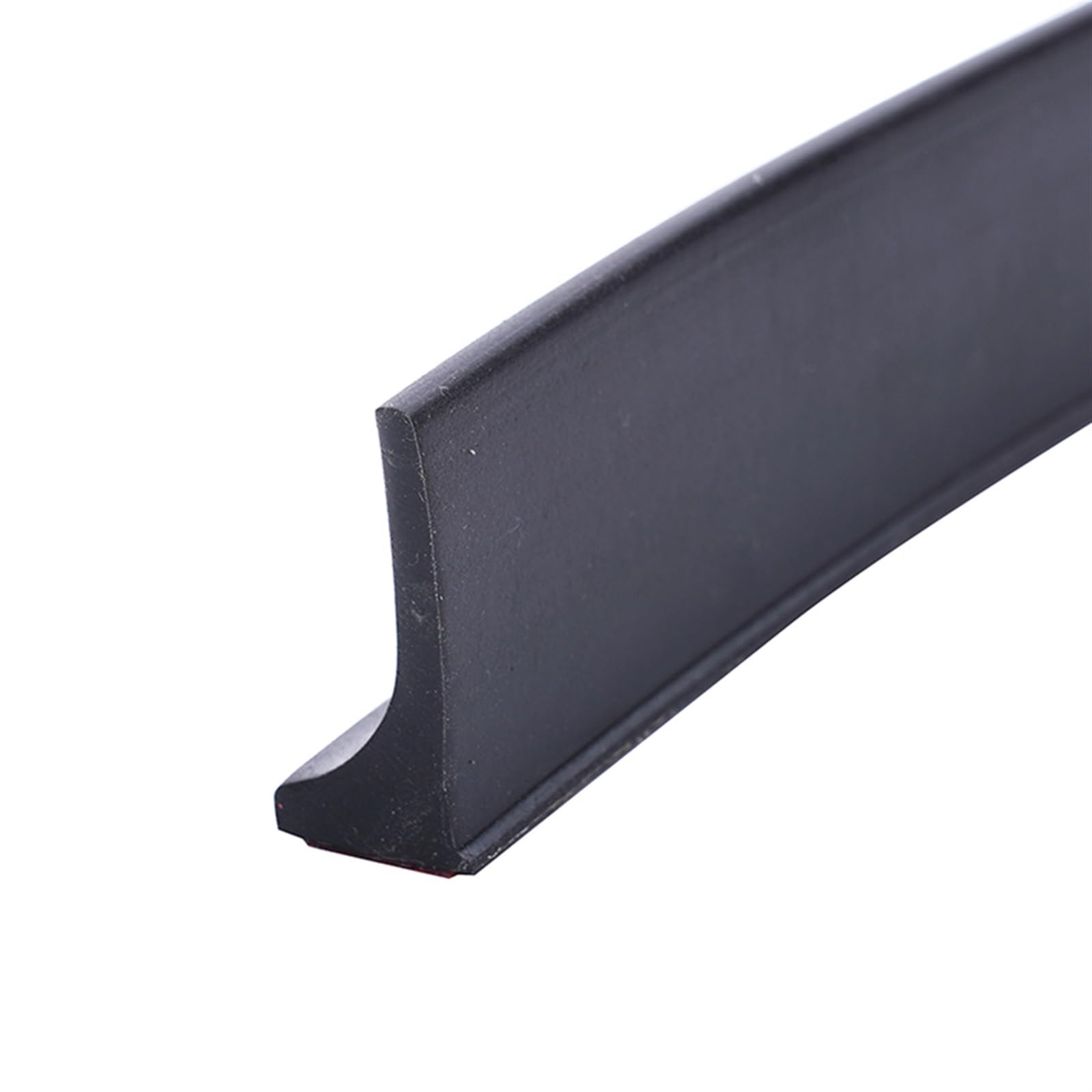 HUDFVIOI Wet Room Floor Barrier Bath Self Adhesive Water Barrier Strip Bathroom Stopper Shower Floor Wet Dry Separation Silicone Seal for Bathroom(Black 100cm)