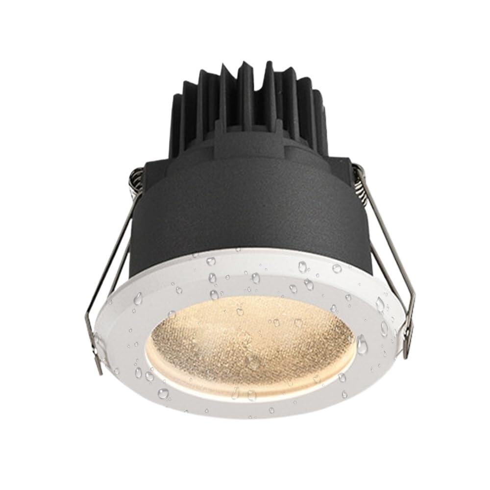 Faretti da incasso, faretti da soffitto, faretti a LED da soffitto, faretti da soffitto a filo for bagno, faretti direzionali rotondi, lampade d'accento, faretti da soffitto for balcone e corridoio(40