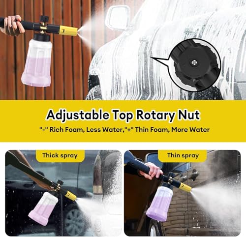 DANCINGBOAR Snow Foam Lance Compatible with LAVOR/Parkside/Spear and Jackson Pressure Washer - Image 4