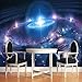 Produktbild Pbldb Moderne Minimalistische Sternenhimmel Cosmic Galaxy 3D Wandbild Tapete Restaurant Ktv Bar Kinderzimmer Innenraum Dekor Fresco Tapete-200X140Cm