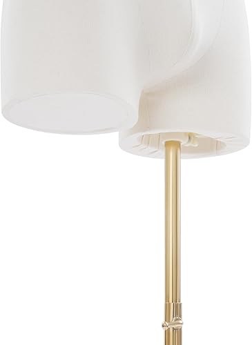 Miniatura 7 de Torso de maniquí masculino con soporte de 27.56 a 51.18 pulgadas de altura ajustable con base de metal rectangular (dorado, 27.56-51.18 pulgadas)