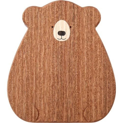 Ours mignon planche à découper en bois cadeau idéal pour crémaillère - 2