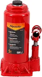 Sparta Macaco Hidráulico Tipo Garrafa De 5 Toneladas Com Elevação De 195-380 Mm